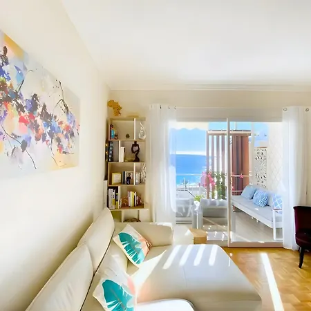 2bed 2bath Sea View Promenade Bright & Spacious! Bravostaysriviera Apartment *