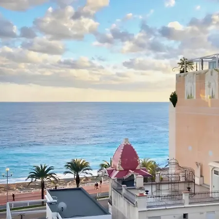 Apartment 2bed 2bath Sea View Promenade Bright & Spacious! Bravostaysriviera Nice
