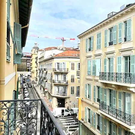 Charming & Roomy With Balcony Heart Of Appartement Nice