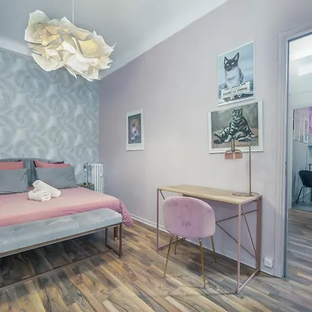 Apartment Lx191 2p Design & Colore Face Gare - Balcon & Clim Nice