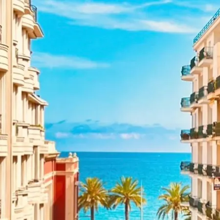Sweet Sea View & Beachfront Next To Promenade Des