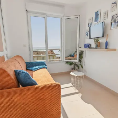 Appartement L'azur - Vue - Clim - Tram - Wifi - Aéroport Nice