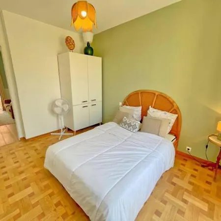 Appartement Carras Plein De Charme Climatisé à 3 Min De La Plage,1min Tram