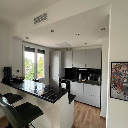 2 Pieces Renove Avec Magnifique Vue Et Parking Nice