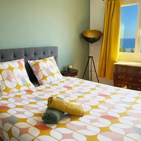 Panoramic Sea View - Terrace - Air Conditioning - 2 Bedrooms - Wifi - Kitchen - Tram Apartment Nice