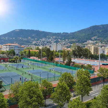 T2 Moderne 42 M2 Avec Grande Terasse Et Vue Sur Les Collines Apartment Nice