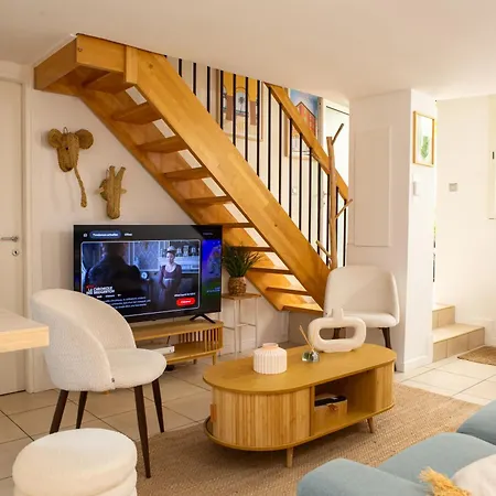 Duplex Carré D'or Au Calme Sur Cour 100m De La Nice