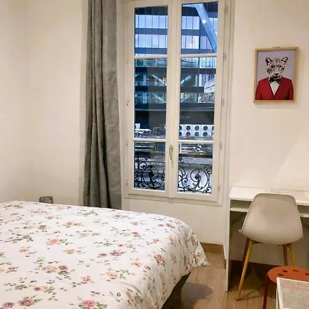 Moderne 3 Chambres, 2 Douches, Proche Gare, Wifi * Nice