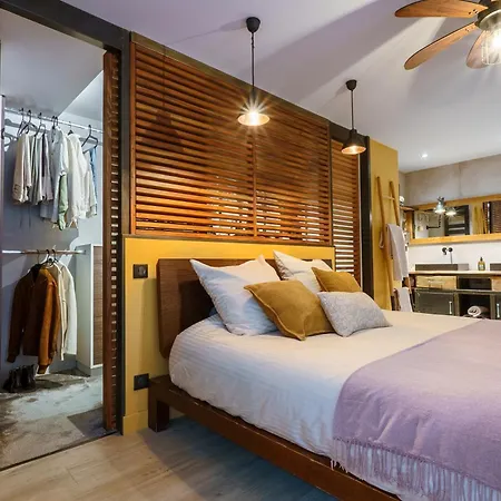 Loft Moderne Et Familial- Port De - 2 Chambres- Parking - Climatisation Nice