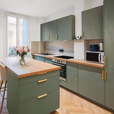 Le Cocon De Nice T2 Une Chambre A Coucher Salon Avec Cuisine Equiper Plage Terrasse Apartment *