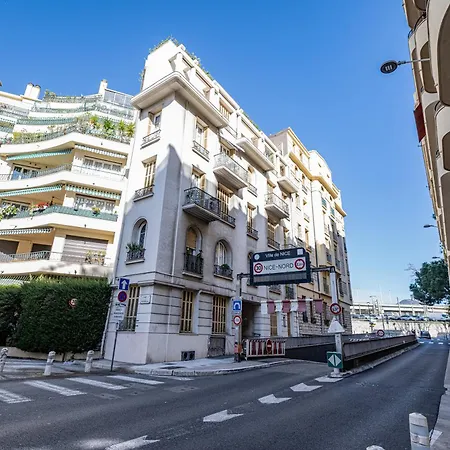 Appartement Grand 2p 52m2 Centre Nice-gare 3min-clim-6 Pers-plage 8min