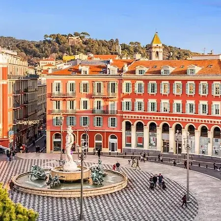 Le Cocon De Nice T2 Une Chambre A Coucher Salon Avec Cuisine Equiper Plage Terrasse *