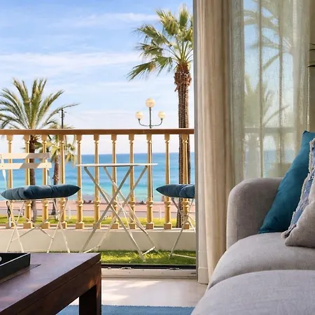 Luxury Beachfront 2br Promenade Des Apartment Nice
