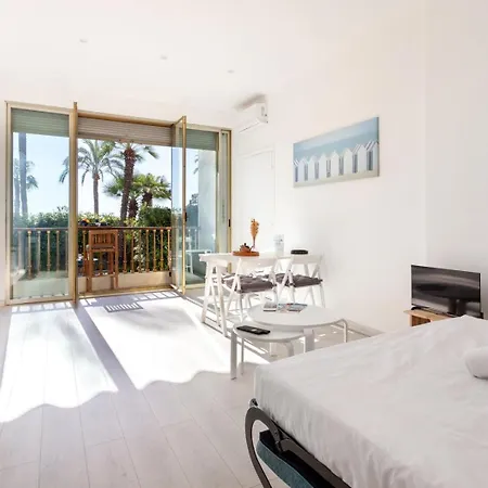 Wehost Prom- Jardin & -coeur Promenade Des Anglais-2 Personnes / 1 Canape-lit Nice