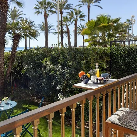 Wehost Prom- Jardin & -coeur Promenade Des Anglais-2 Personnes / 1 Canape-lit Apartment