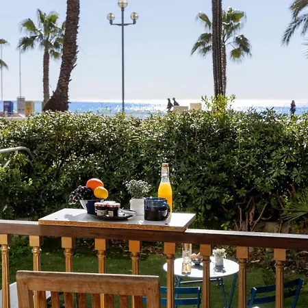 Wehost Prom- Jardin & -coeur Promenade Des Anglais-2 Personnes / 1 Canape-lit Nice