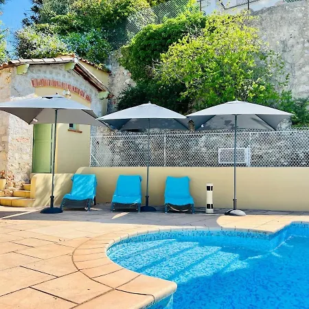Appartement With Large Terrace & Sea View Over Nice