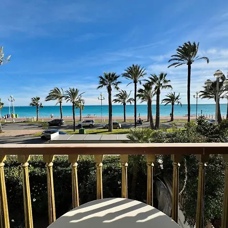 Luxury Beachfront 2br Promenade Des Apartment Nice