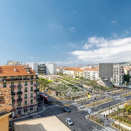 Open Sky Terrace Lage 1 Bdr & Parking Appartement Nice