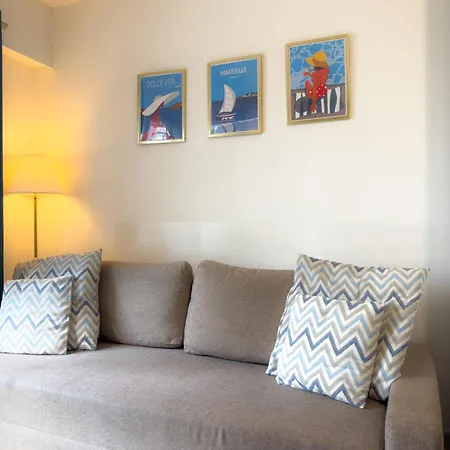 Californie 8pers Parking Ac Wifi Apartment *