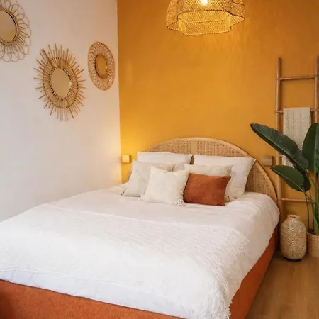 Rénové Climatisé Confort - Lit Queen Size - Emplacement Idéal Près Des Plages Appartement Nice