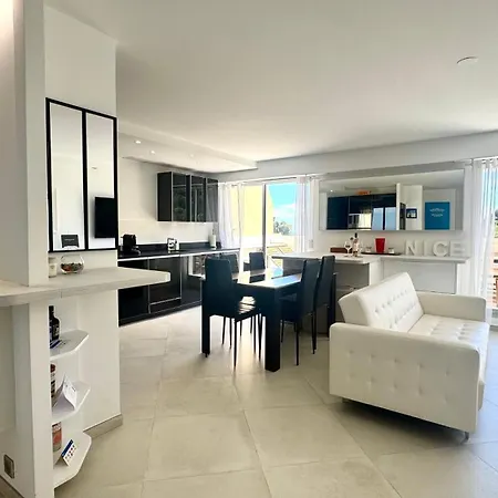 Luxe - 3 Pièces Avec Vue Mer, Piscine Et Tennis Nice