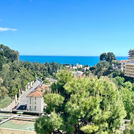 Luxe - 3 Pièces Avec Vue Mer, Piscine Et Tennis * Nice