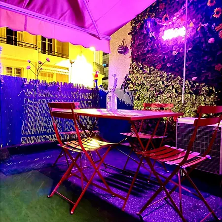 Apartment Center Side Free Paddle Beautiful Terrace