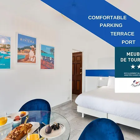 Apartment Blue Light - Port De Nice By Nicesitter Nice