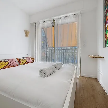 Appartement 1br Design Balcony Center Tram & 10mins Nice