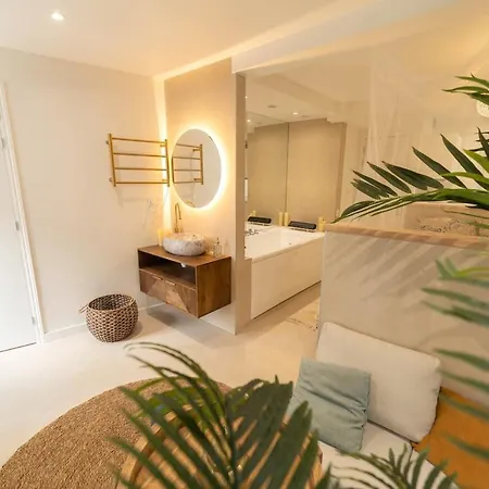 Appartement Ag 1 Balnéo Clim 1min Plage,