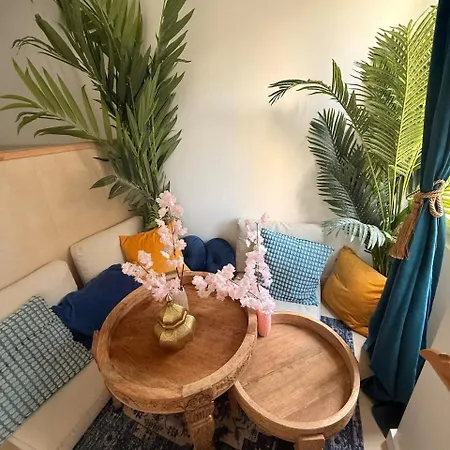 Appartement Ag 1 Balnéo Clim 1min Plage, Nice