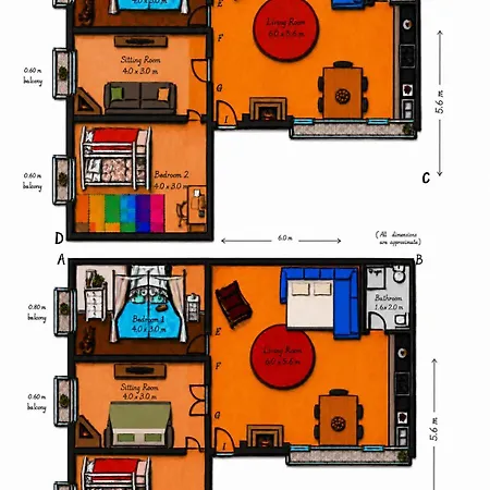Our Home, Cozy Two Minutes From The Sea - Clima Appartement