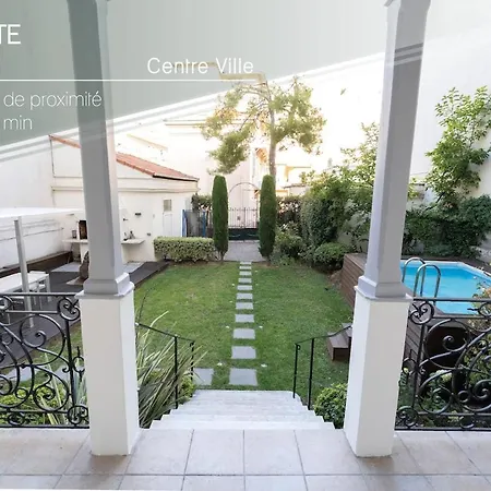 Superbe Avec Jardin Piscine, Garage Apartment *