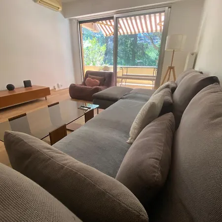 Apartment Grand 3p Pieces Au Calme Dans Avec Piscine, Restaurant, Tennis, Climatisation Nice