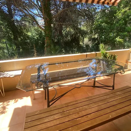 Apartment Grand 3p Pieces Au Calme Dans Avec Piscine, Restaurant, Tennis, Climatisation Nice