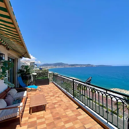 2p Panoramic Sea View Wi-fi Ac Apartment *