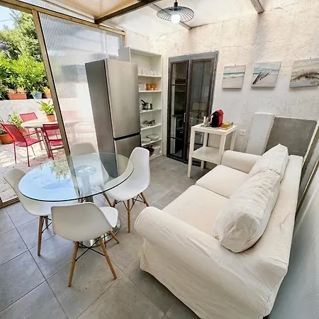 Jardin 10mn Centre Appartement Nice
