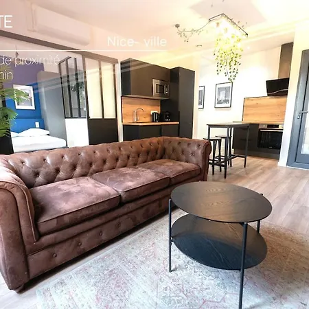 Loft Climatise - Proche De La - Jacuzzi - Centre Apartment Nice