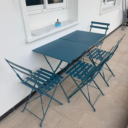Moderne 3 Pièces Climatisé Avec Balcon, à 2 Min Appartement Nice