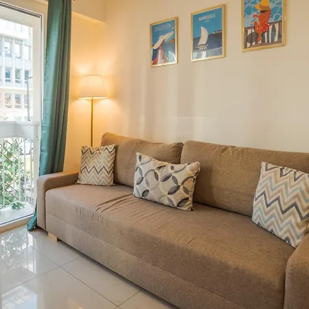 Apartment Californie 8pers Parking Ac Wifi Nice
