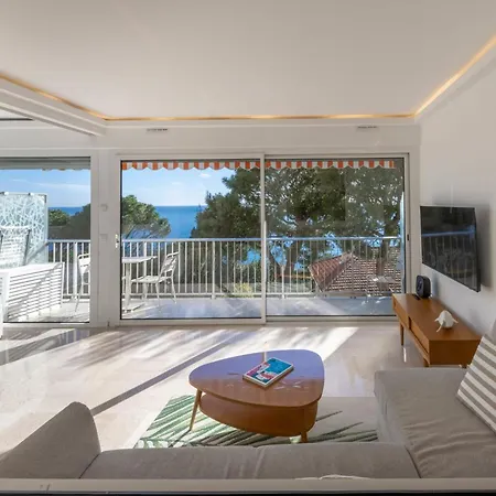 06db Magnificent Flat With Incredible View Mont Boron Apartment *