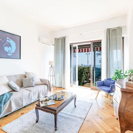 Apartment Prom 193-c - In Front Of The Sea 2 With Terrace And Garden Nice