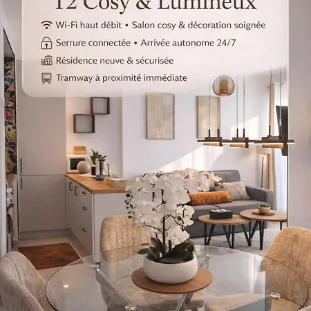 Escale Cosy A T2 Lumineux Nice