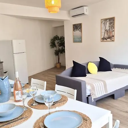 Apartment T3 Neuf Climatise 8 Pers Proche