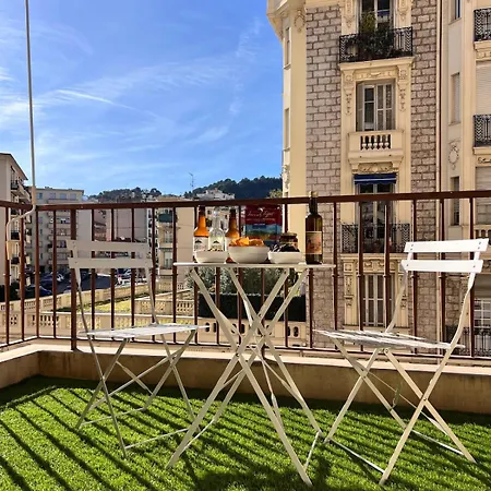 Charme Nicois, 15min De La Mer, 3 Chambres, Climatisation, Terrasse * Nice