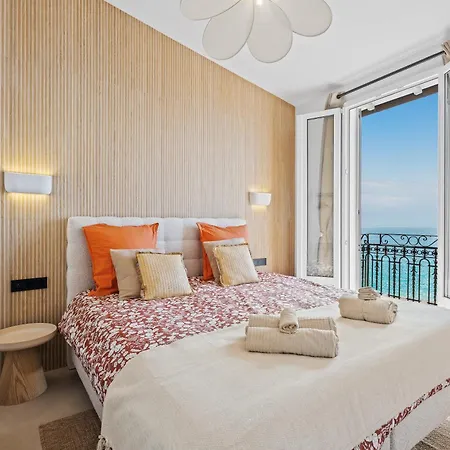 Apartment Renting - Promenade - Luxury Loft Sea View Balcony Floor Nice
