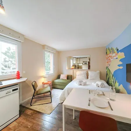 Apartment Centre De - Quartier Calme Nice