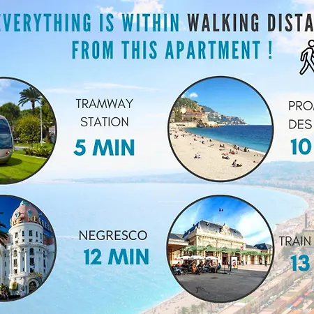 Apartment Nestor&jeeves - Le Catinat - Spacious - Balcony