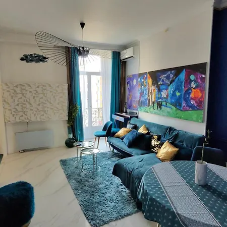 Gloria Golden Blue Apartment